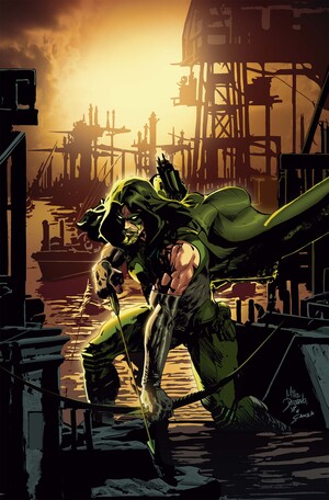 [GREEN ARROW #20 CVR B MIKE DEODATO JR CARD STOCK VAR]