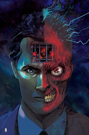 [TWO-FACE #2 (OF 6) CVR B CHRISTIAN WARD CARD STOCK VAR]