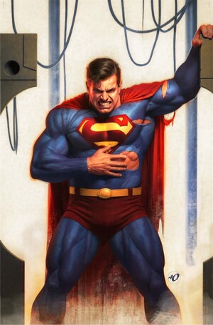 [SUPERMAN #34 CVR D ARIEL OLIVETTI CARD STOCK VAR (DC K.O.)]