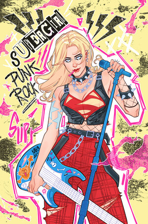 [SUPERGIRL #9 CVR F MARGUERITE SAUVAGE PUNK ROCK CARD STOCK VAR]