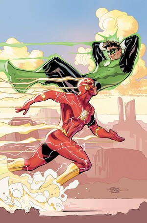 [GREEN LANTERN #31 CVR B TERRY DODSON & RACHEL DODSON CARD STOCK VAR]