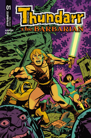 [THUNDARR THE BARBARIAN #1 CVR F MICHAEL CHO FOIL VAR]