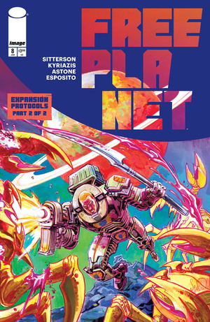 [FREE PLANET #8 CVR A JED DOUGHERTY]