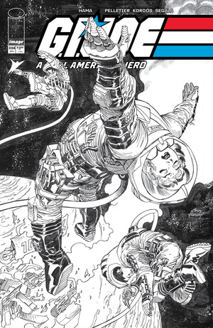 [GI JOE A REAL AMERICAN HERO #324 CVR B ANDY KUBERT B&W VAR]