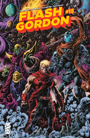 [FLASH GORDON #15 CVR B KYLE HOTZ DAN BROWN VAR]