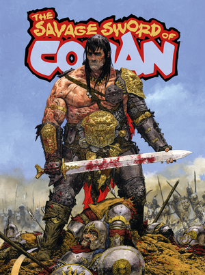 [SAVAGE SWORD OF CONAN #12 CVR C ADRIAN SMITH FOIL VAR]