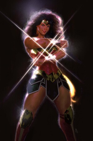 [WONDER WOMAN #18 CVR C DAVID TALASKI CARD STOCK VAR]