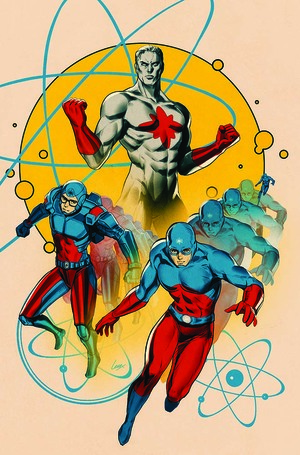 [JUSTICE LEAGUE THE ATOM PROJECT #2 (OF 6) CVR B LESLEY LEIRIX LI CARD STOCK VAR]