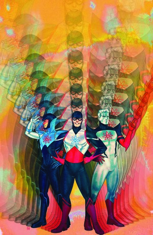 [JUSTICE LEAGUE THE ATOM PROJECT #2 (OF 6) CVR C KEVIN WADA CARD STOCK VAR]