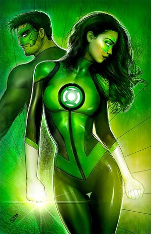 [GREEN LANTERN CORPS #1 CVR F NATHAN SZERDY FOIL VAR]