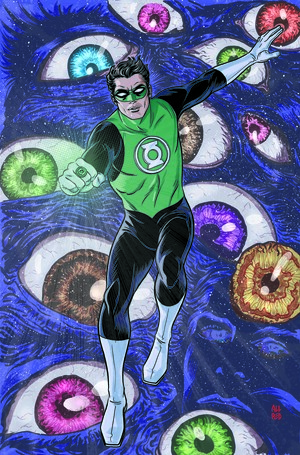 [GREEN LANTERN #20 CVR D INC 1:25 MICHAEL ALLRED CARD STOCK VAR]