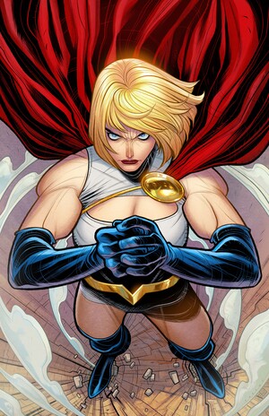 [POWER GIRL #18 CVR B ELIZABETH TORQUE CARD STOCK VAR]