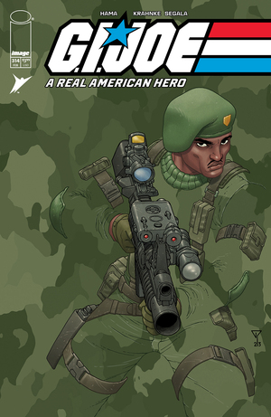 [GI JOE A REAL AMERICAN HERO #314 CVR C INC 1:10 FRANCIS PORTELA CAMOUFLAGE VAR]