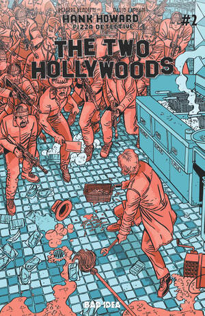 [HANK HOWARD PIZZA DETECTIVE THE TWO HOLLYWOODS #2 (OF 2) CVR B DAVID LAPHAM VAR]