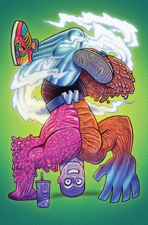 [JUSTICE LEAGUE UNLIMITED #16 CVR D DAN HIPP CARD STOCK VAR (DC K.O.)]