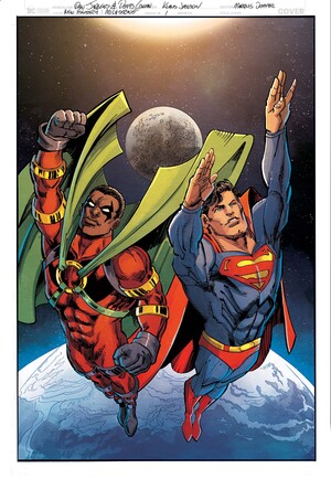 [NEW HISTORY OF THE DC UNIVERSE THE DAKOTA INCIDENT #1 (ONE SHOT) CVR B DENYS COWAN & DAN JURGENS CARD STOCK VAR]