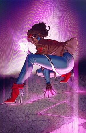 [NEW HISTORY OF THE DC UNIVERSE THE DAKOTA INCIDENT #1 (ONE SHOT) CVR E JOSHUA SWAY SWABY FOIL VAR]