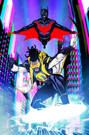 [BATMAN STATIC BEYOND #3 (OF 6) CVR B BERNARD CHANG CARD STOCK VAR]