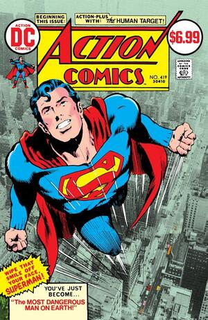 [ACTION COMICS #419 FACSIMILE EDITION CVR B NEAL ADAMS FOIL VAR]