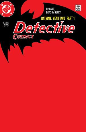 [DETECTIVE COMICS #575 FACSIMILE EDITION CVR C BLANK CARD STOCK VAR (YEAR TWO PART 1 OF 4)]