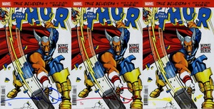 [DF TRUE BELIEVERS THOR #337 ENCORE EDITION TRIPLE SIGNATURE SET SIGNED BY WALT SIMONSON]