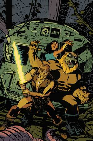 [THUNDARR THE BARBARIAN #2 CVR E MICHAEL CHO METAL VIRGIN VAR]