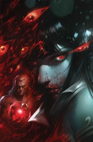 [VAMPIRELLA ARMAGEDDON #8 CVR E FRANCESCO MATTINA METAL VIRGIN CVR VAR]