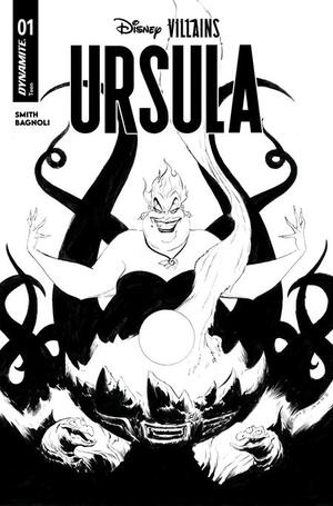 [DISNEY VILLAINS URSULA #1 CVR O JAE LEE LINE ART VAR]