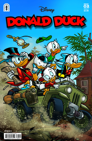 [DONAD DUCK LEGACY #390 MASTER OF DISASTER CVR B ANDRES FRECCERO VAR]