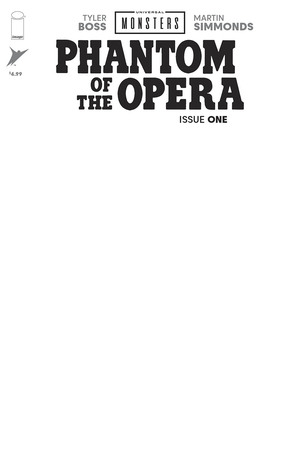 [UNIVERSAL MONSTERS THE PHANTOM OF THE OPERA #1 (OF 4) CVR H  BLANK SKETCH  VAR]