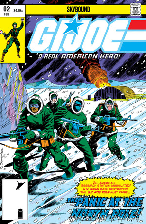 [GI JOE A REAL AMERICAN HERO #2 HAMA FILES EDITION #2 CVR C HERB TRIMPE & JACK ABEL FOIL VAR]