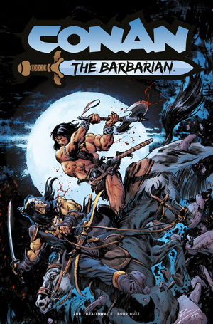 [CONAN THE BARBARIAN #29 CVR F ROBERTO DE LA TORRE FOIL VAR]