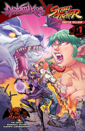 [DARKSTALKERS X STREET FIGHTER HUNTER KILLERS #1 (ONE SHOT) CVR A ALBERTO ALBURQUERQUE]