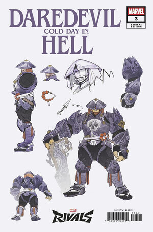 [DAREDEVIL: COLD DAY IN HELL #3 CVR D PEACH MOMOKO MARVEL RIVALS VARIANT]