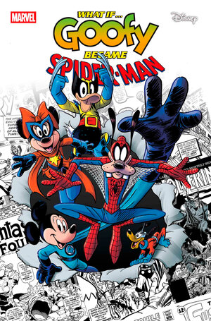 [MARVEL & DISNEY: WHAT IF...? GOOFY BECAME SPIDER-MAN #1 CVR E ANDREA FRECCERO VARIANT]