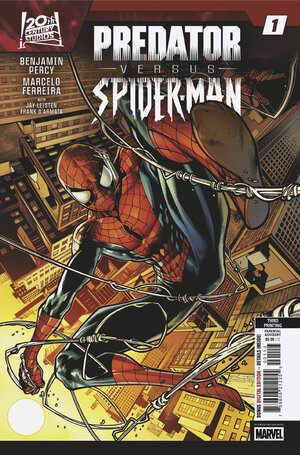 [PREDATOR VS. SPIDER-MAN #1 3RD PRINTING CVR A MARCELO FERREIRA VARIANT]