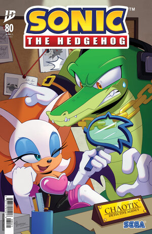 [SONIC THE HEDGEHOG #80 CVR B KAREH]