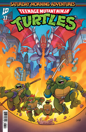 [TMNT SATURDAY MORNING ADV #27 CVR B CHIOLA]