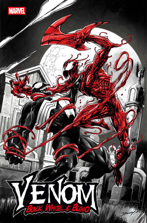 [VENOM: BLACK, WHITE & BLOOD #1 CVR D MARK BAGLEY VARIANT]