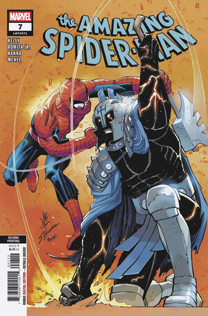 [AMAZING SPIDER-MAN #7 2ND PRINTING CVR A JOHN ROMITA JR. VARIANT]
