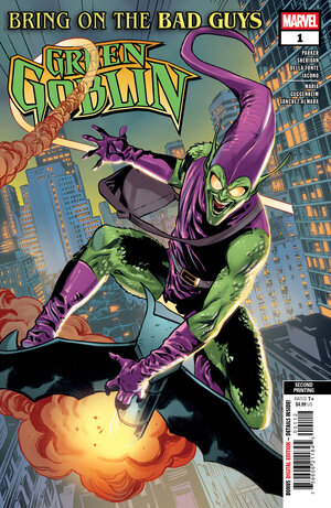 [BRING ON THE BAD GUYS: GREEN GOBLIN #1 2ND PRINTING CVR A MATTEO DELLA FONTE VARIANT]