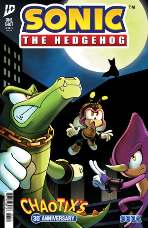 [SONIC THE HEDGEHOG: CHAOTIX'S 30TH ANNIVERSARY SPECIAL CVR B (DOBBINS)]