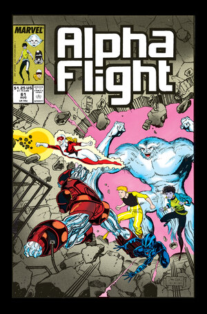 [ALPHA FLIGHT BY MANTLO & LEE OMNIBUS JIM LEE COVER HC]
