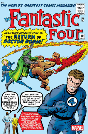 [FANTASTIC FOUR #10 FACSIMILE EDITION CVR B FOIL VARIANT]