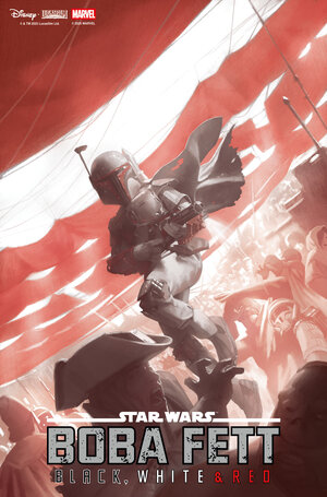 [STAR WARS: BOBA FETT - BLACK, WHITE & RED #2 CVR C MIGUEL MERCADO VARIANT]