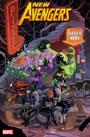 [NEW AVENGERS #5 CVR D JAVIER GARRON VARIANT]