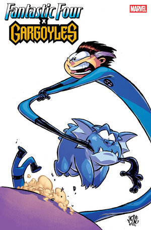 [FANTASTIC FOUR/GARGOYLES #1 CVR D SKOTTIE YOUNG VARIANT]