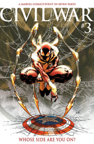 [CIVIL WAR #3 FACSIMILE EDITION CVR B MICHAEL TURNER FOIL VARIANT]