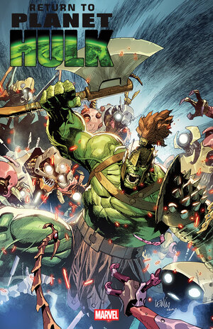 [RETURN TO PLANET HULK #1 CVR B LEINIL FRANCIS YU VARIANT]
