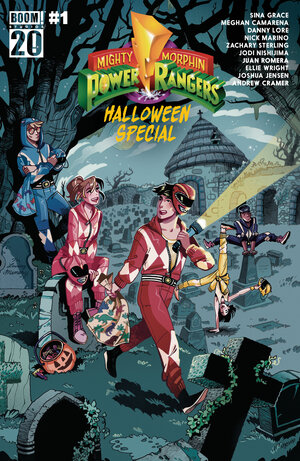 [MIGHTY MORPHIN POWER RANGERS HALLOWEEN SPECIAL #1 CVR B VARIANT (DRESSED, GOUX)]